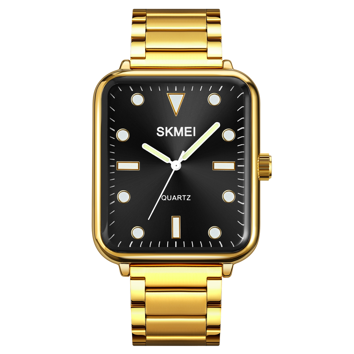 Чоловічий годинник Skmei 1954GDBK-SP Gold-Black Sun Pattern