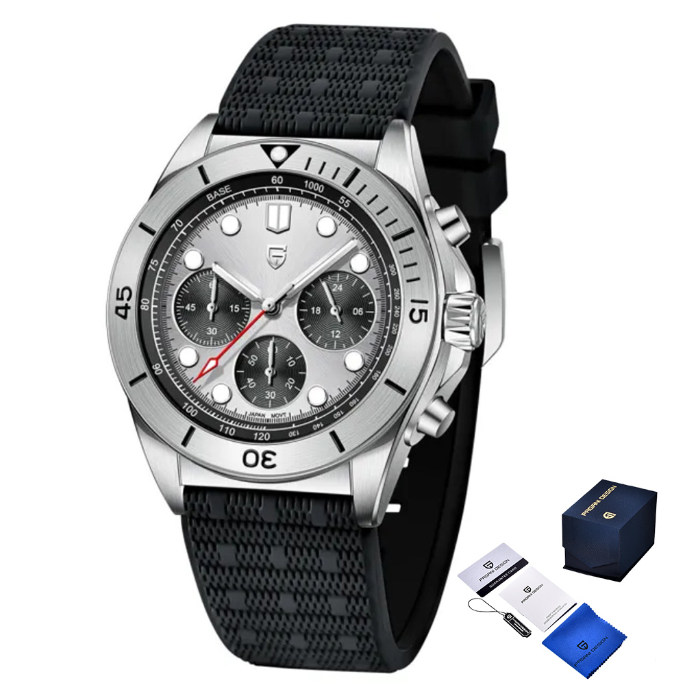 Чоловічий годинник Pagani Design PD-1705-1 Silver-Silver