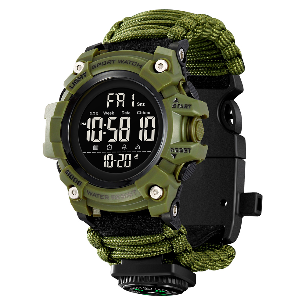 Чоловічий годинник Skmei 1384NAG Army Green