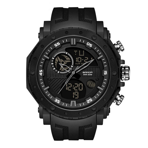 Чоловічий годинник Sanda 6012 All Black