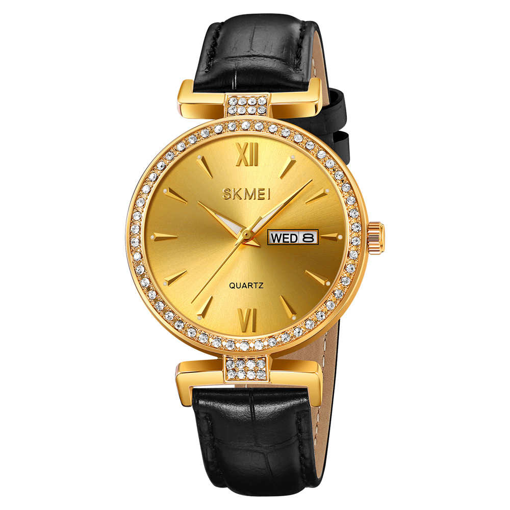 Жіночий годинник Skmei 2090GDGDBK Gold Gold-Black