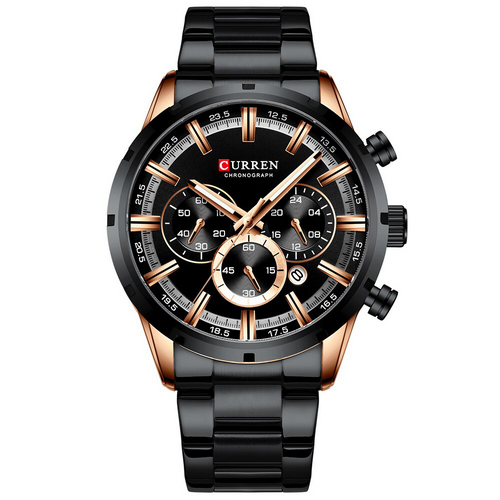 Curren 8355 Black -Cuprum