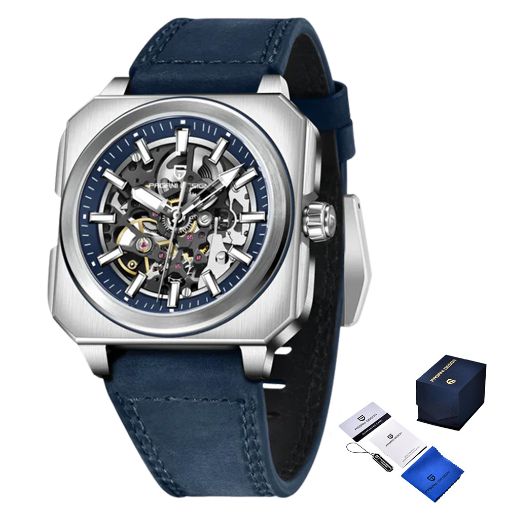 Чоловічий годинник Pagani Design PD-1791 Blue-Silver