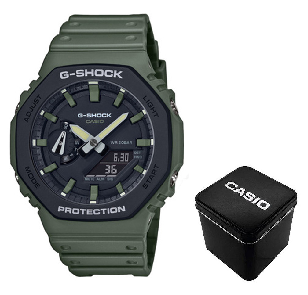 Чоловічий годинник Casio GA-2110SU-3A