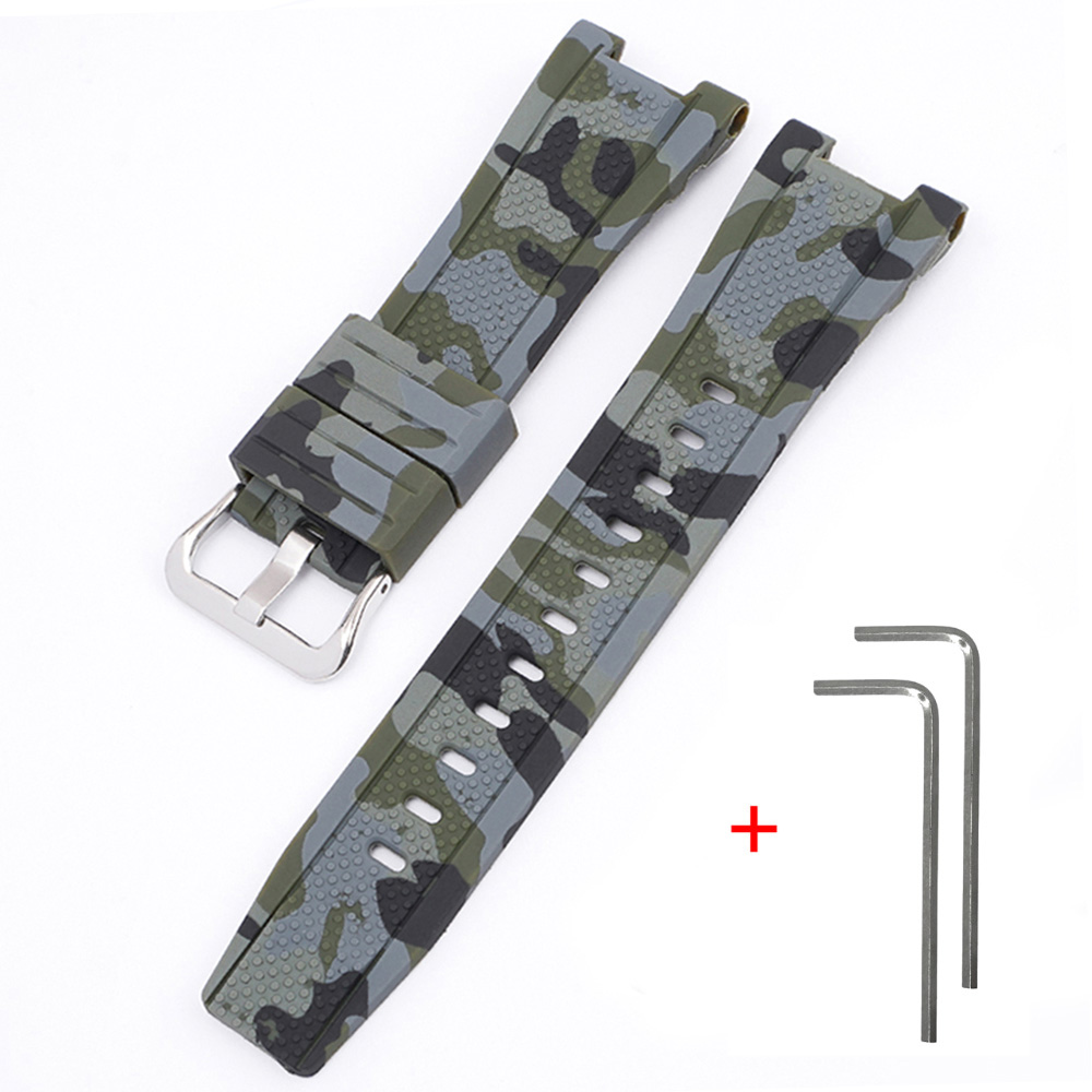 Ремінець для Casio G-Shock GST-W300 Camo Green SI