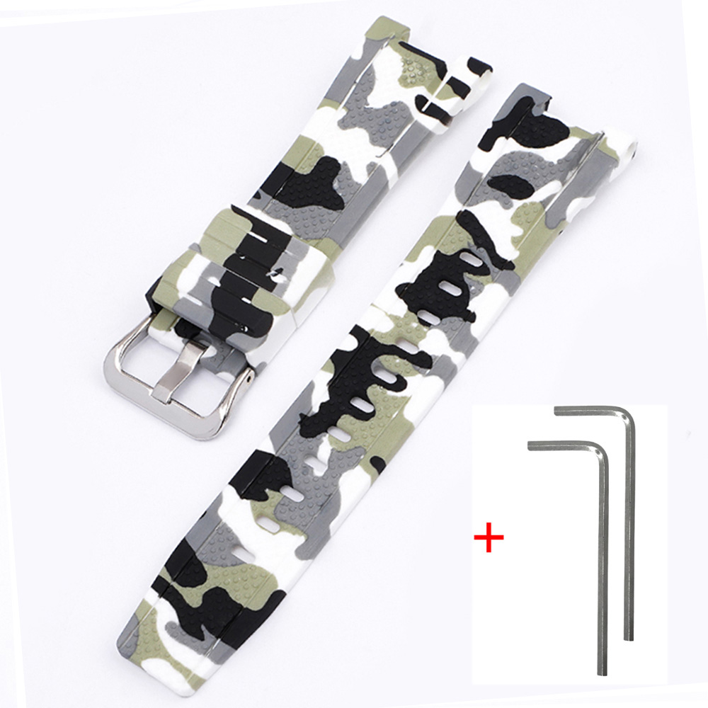 Ремінець для Casio G-Shock GST-W300 Camo White SI