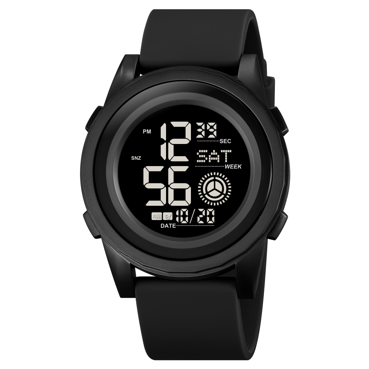Чоловічий годинник Skmei 2082BKBK Black-Black