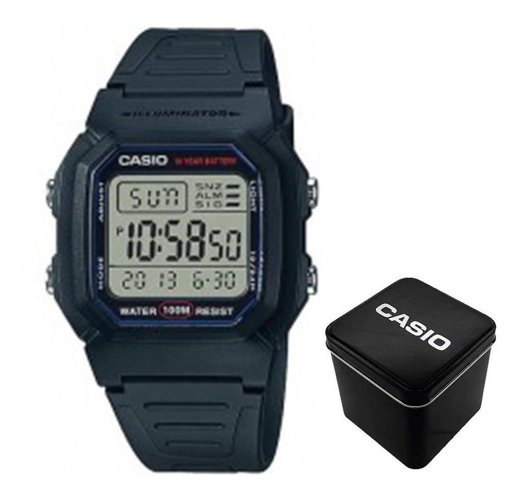 Чоловічий годинник Casio W-800H-1A