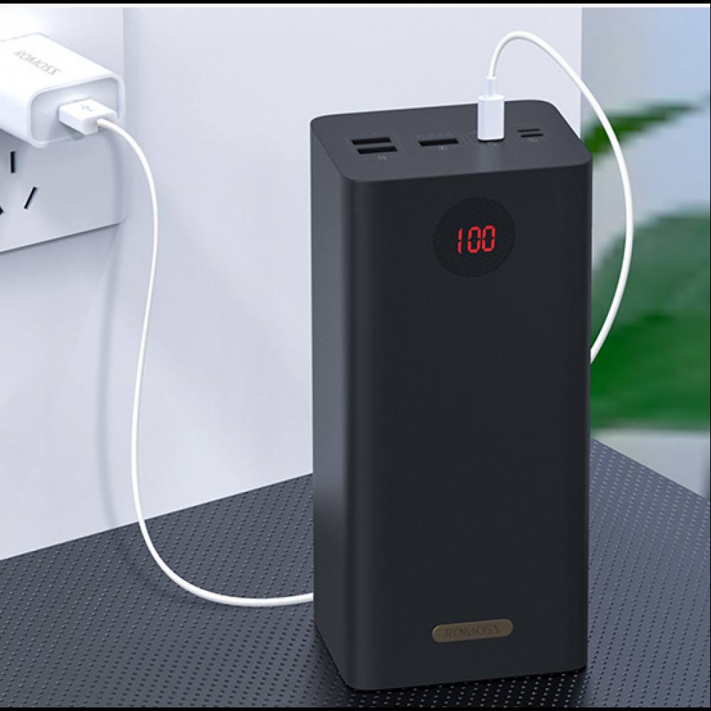 Павер Банк Power Bank Romoss PEA57 22.5W 60000mAh Black - Зображення 5