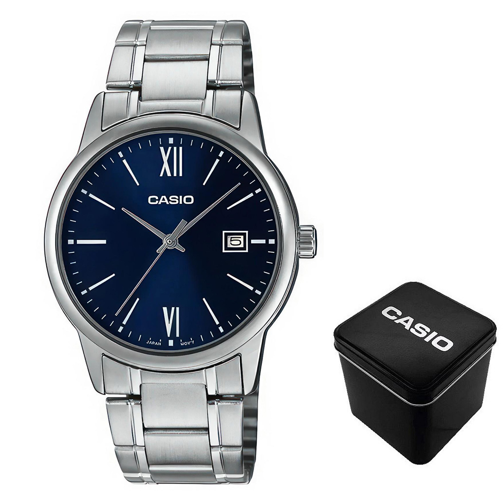 Чоловічий годинник Casio MTP-V002D-2B3