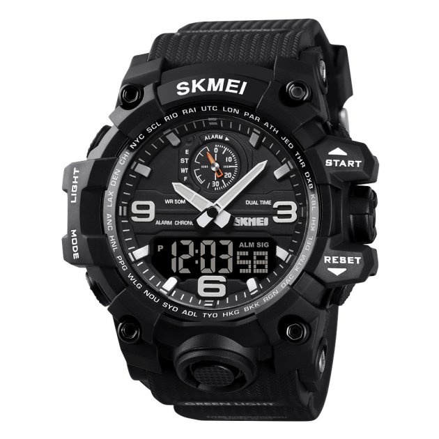 Чоловічий годинник Skmei 1586 Black