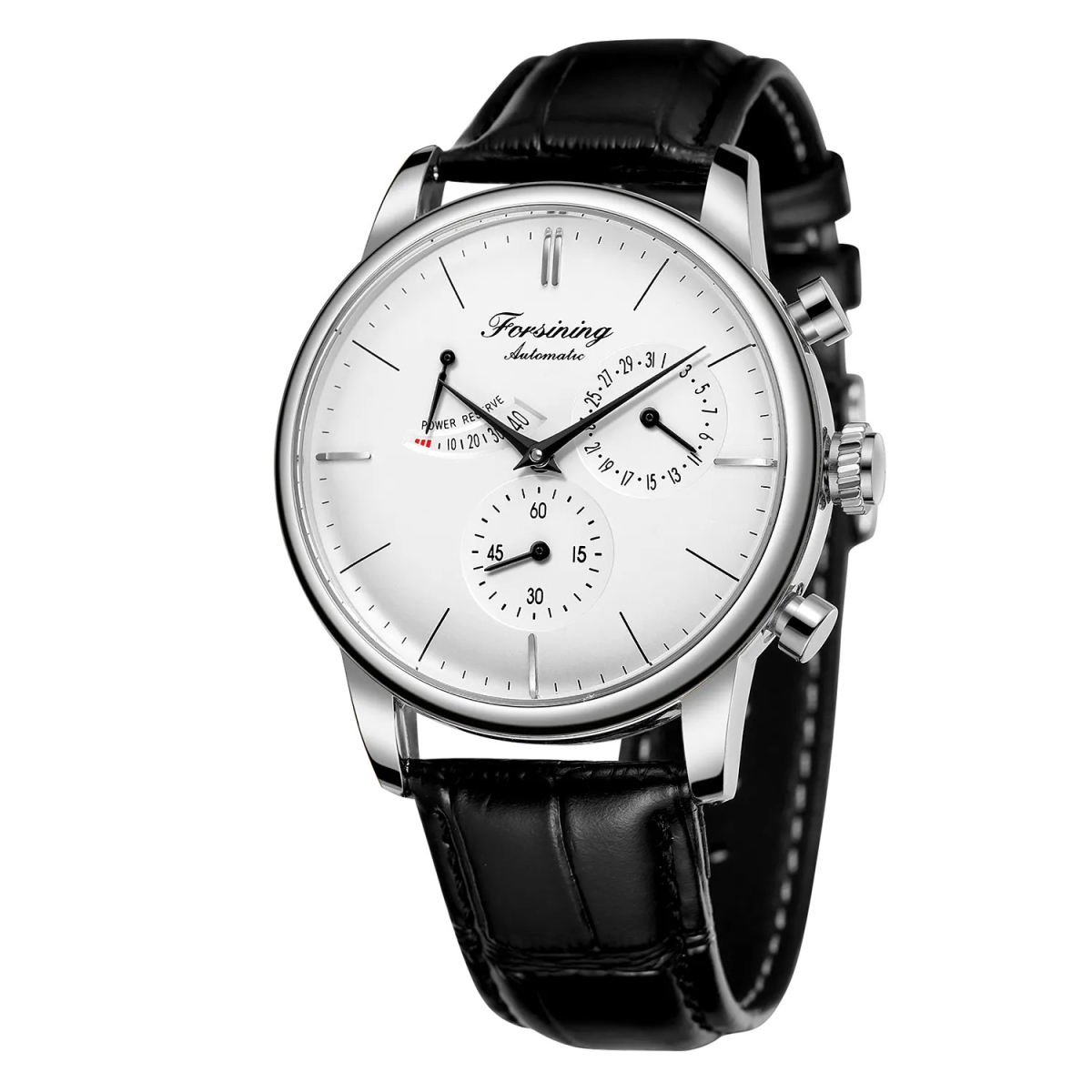 Forsining 6916 Silver-White STOPPED