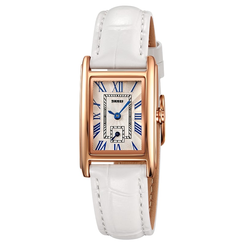 Класичний жіночий годинник Skmei 2297RGWT Rose Gold-White
