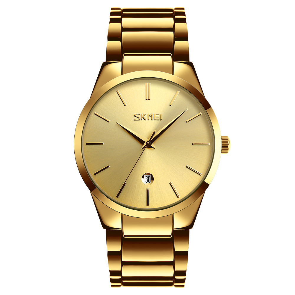Чоловічий годинник Skmei 9140GD Gold