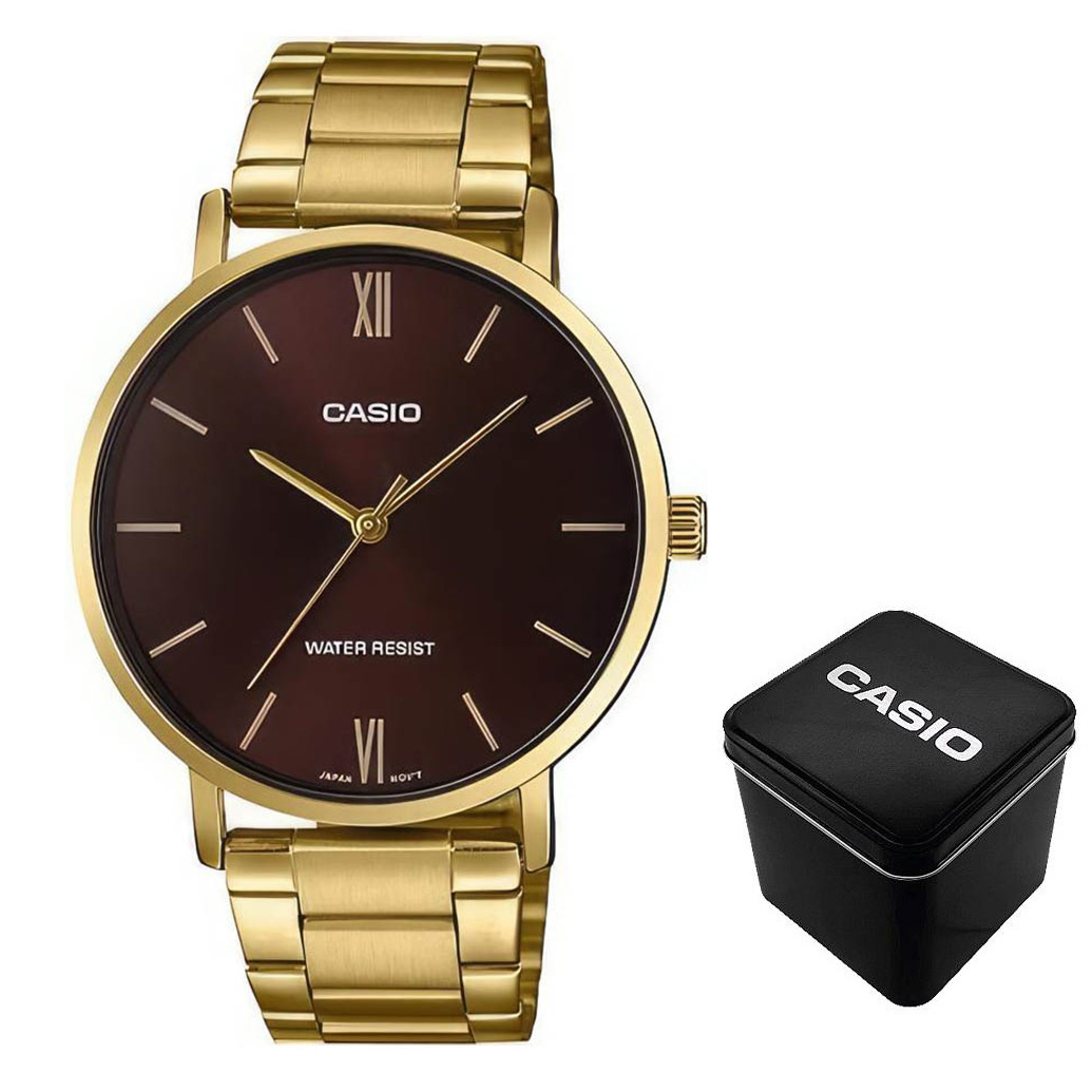 Чоловічий годинник Casio MTP-VT01G-5B