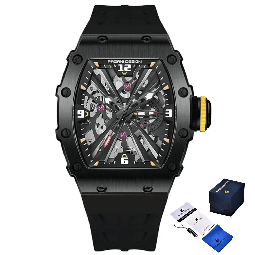 Чоловічий годинник Pagani Design PD-1738 All Black