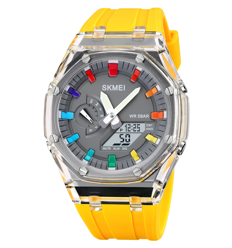 Наручний годинник Skmei 2100YL Yellow
