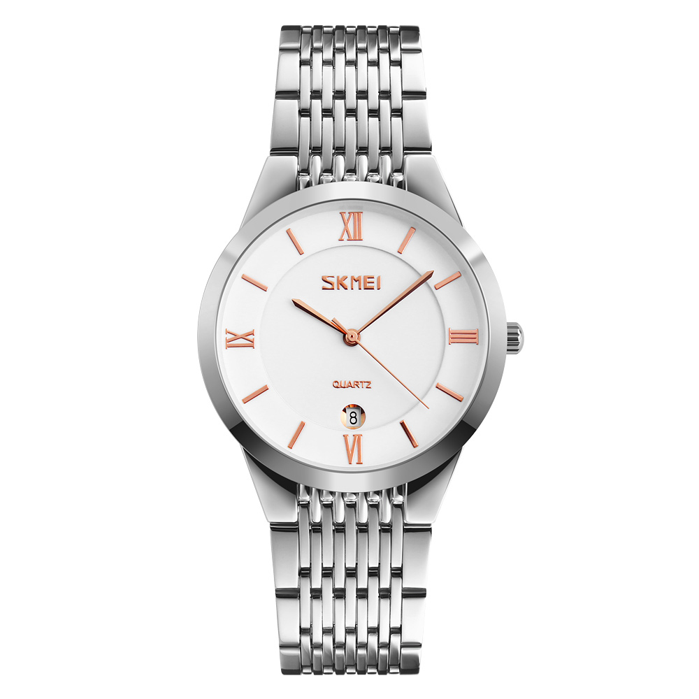 Жіночий годинник Skmei 9139WTGD-B White-Gold B