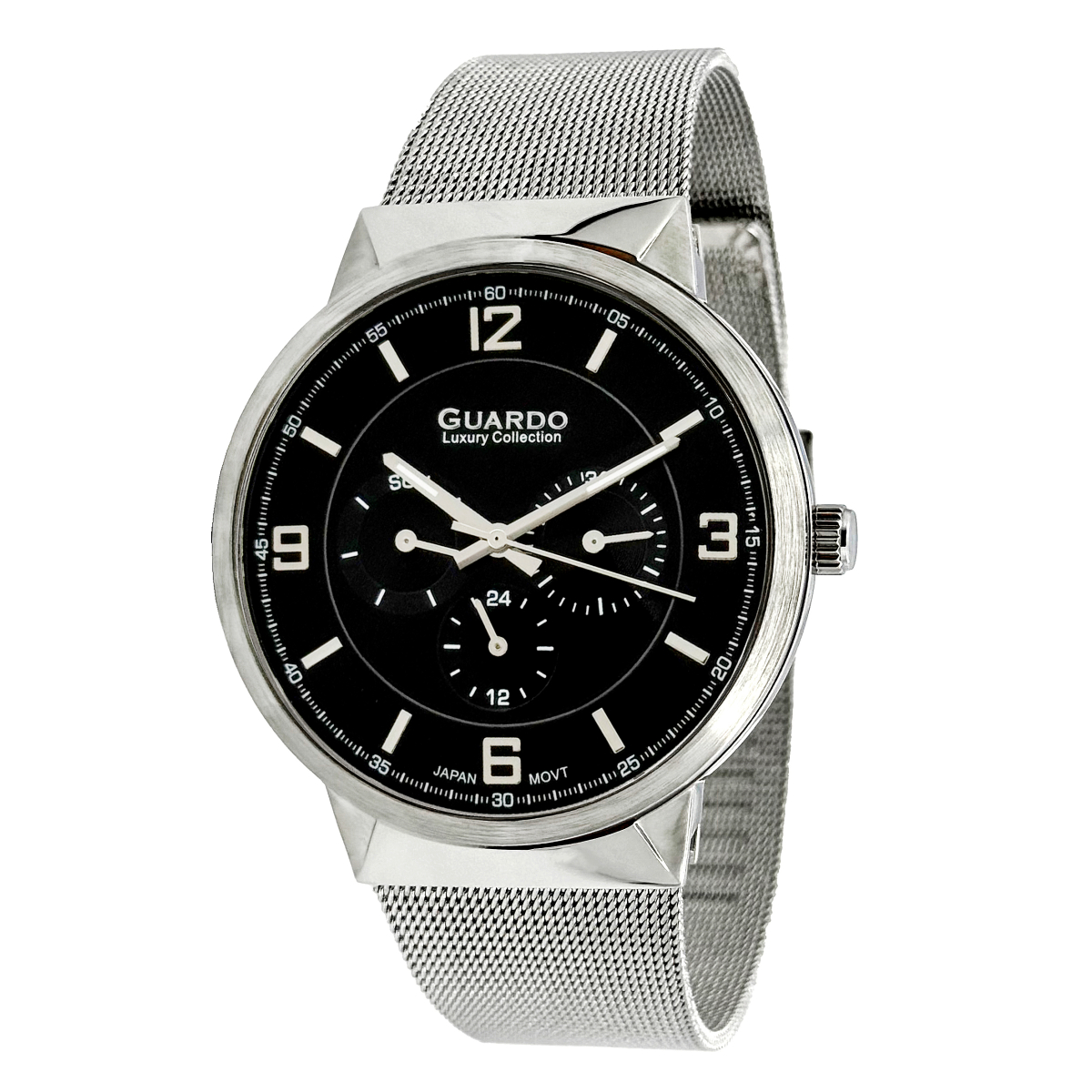 Чоловічий годинник GUARDO S1626-1-VX3JE