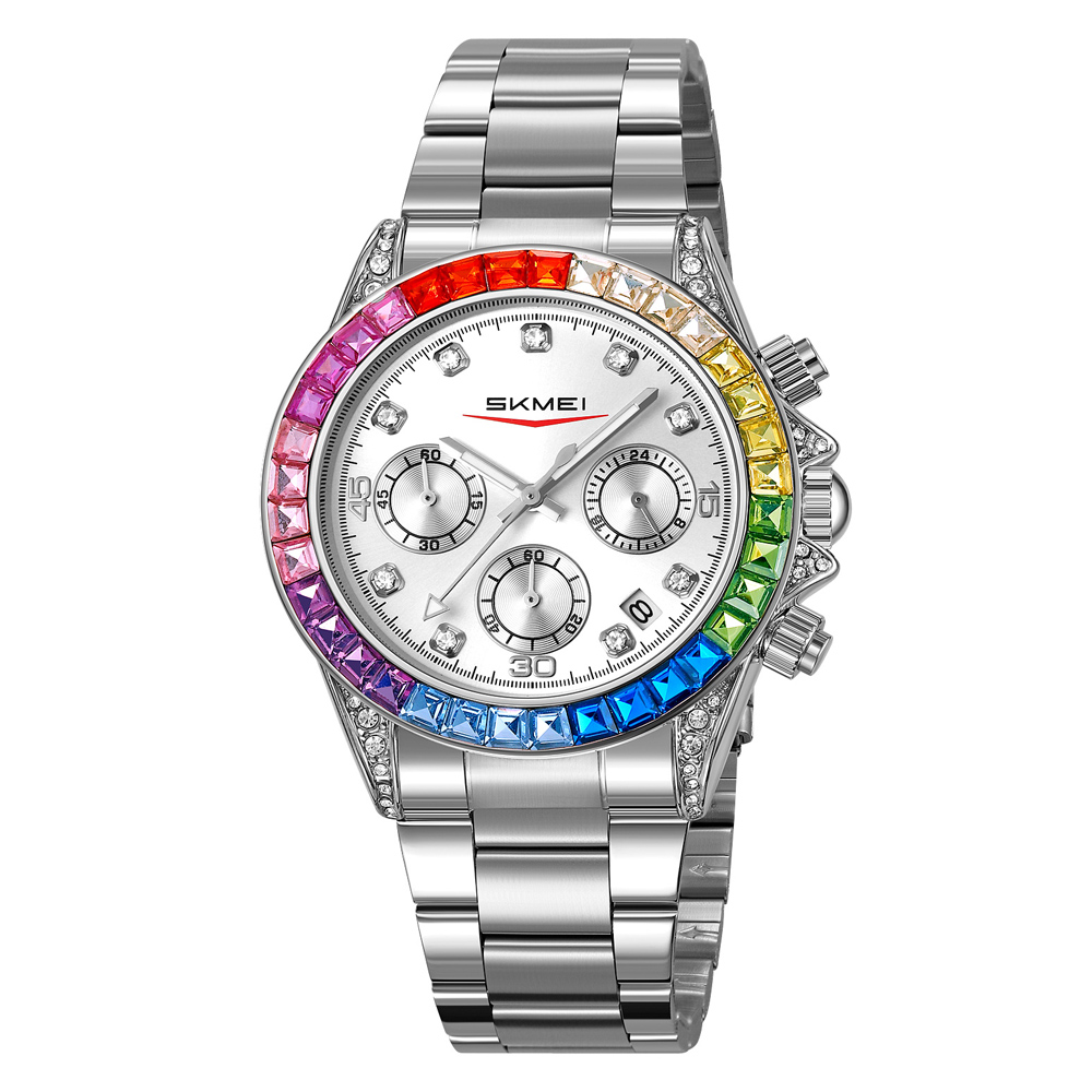 Класичний жіночий годинник Skmei 2352SISI Silver-Silver