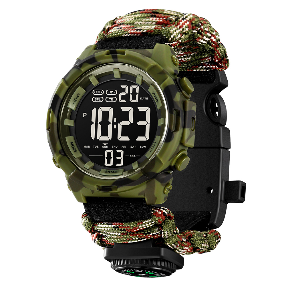 Чоловічий годинник Skmei 1845NCMAG Camo Green