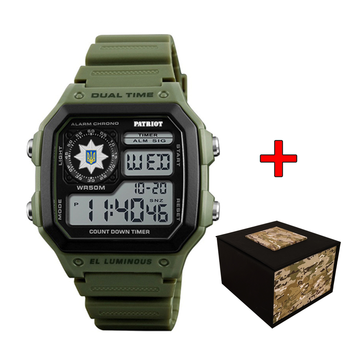 Patriot 010AGPO Поліція Зелені + Коробка