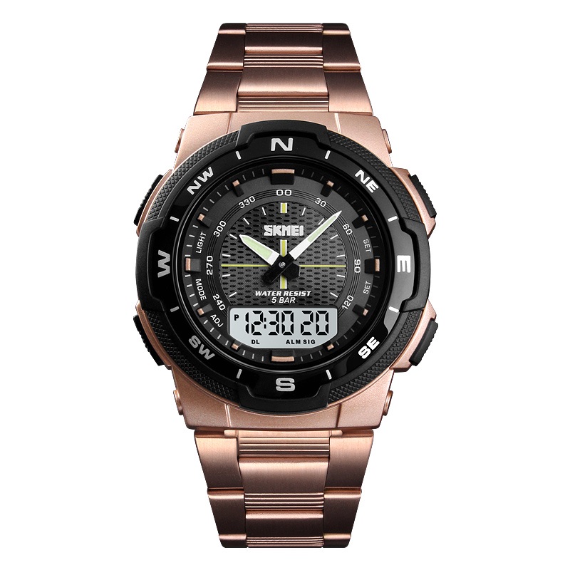 Чоловічий годинник Skmei 1370RG Rose Gold