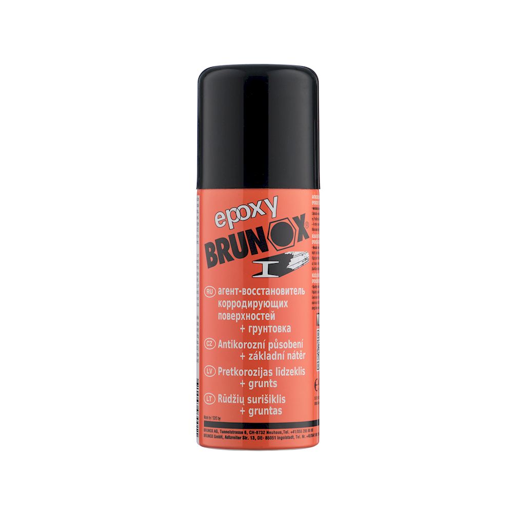 Перетворювач іржі та ґрунтовка 2-в-1, спрей Brunox Epoxy 150 ml