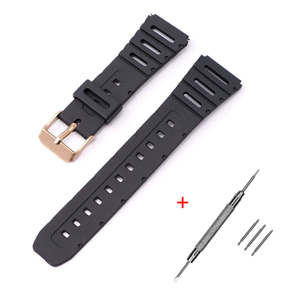 Ремінець для Casio F91W 18mm Black RG