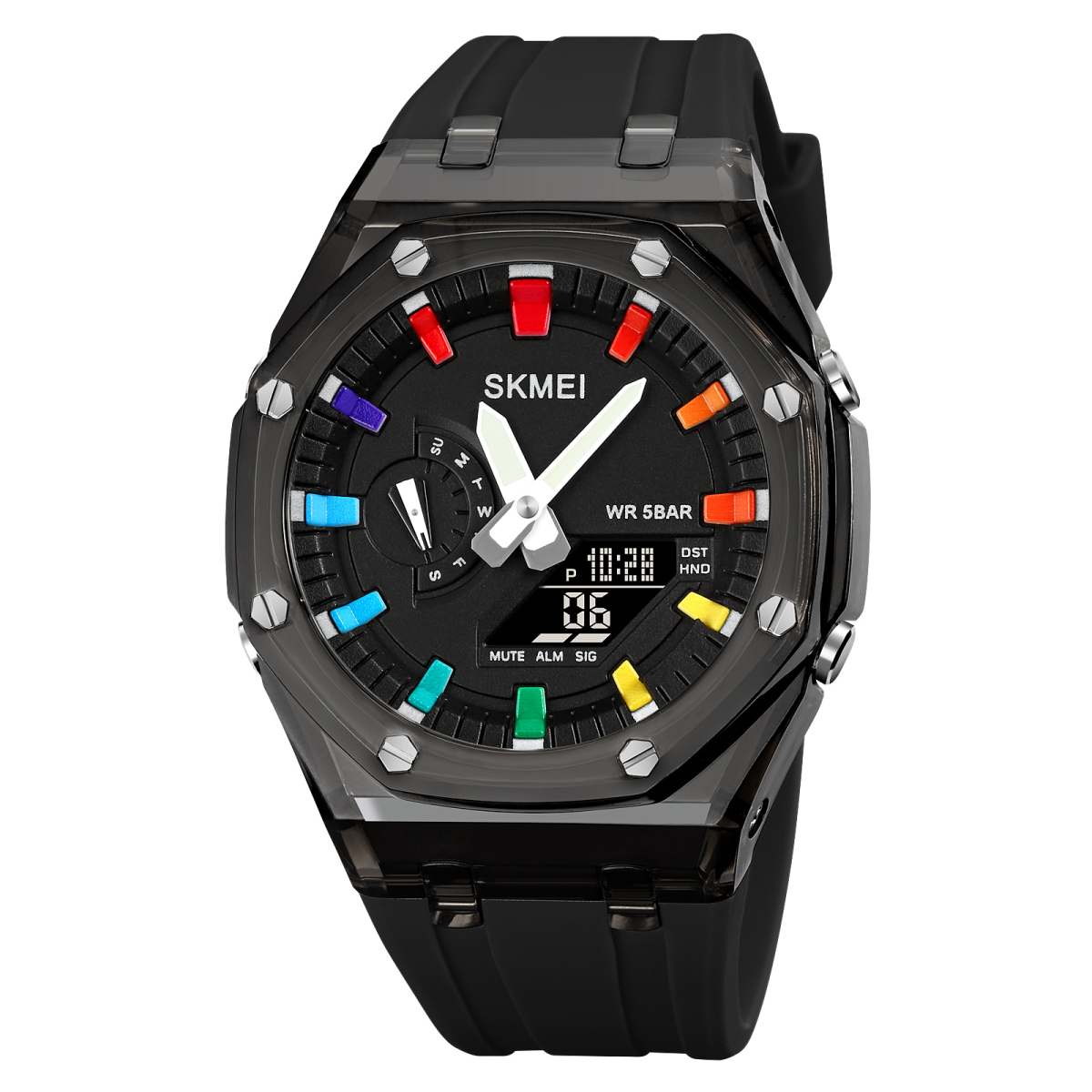 Наручний годинник Skmei 2100BKBK Black-Black
