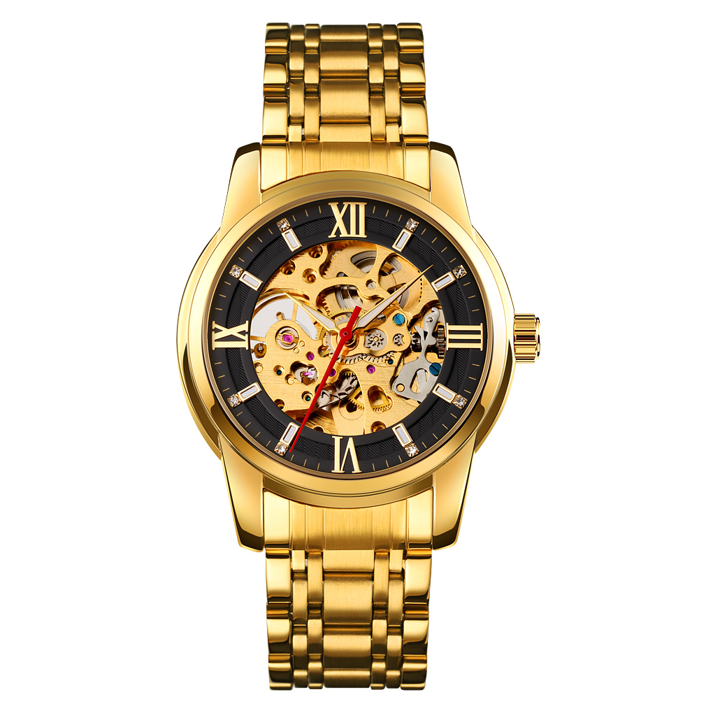 Чоловічий годинник Skmei 9222GDBK Gold-Black
