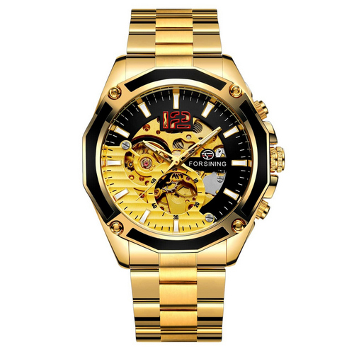 Forsining 8207 Gold-Black