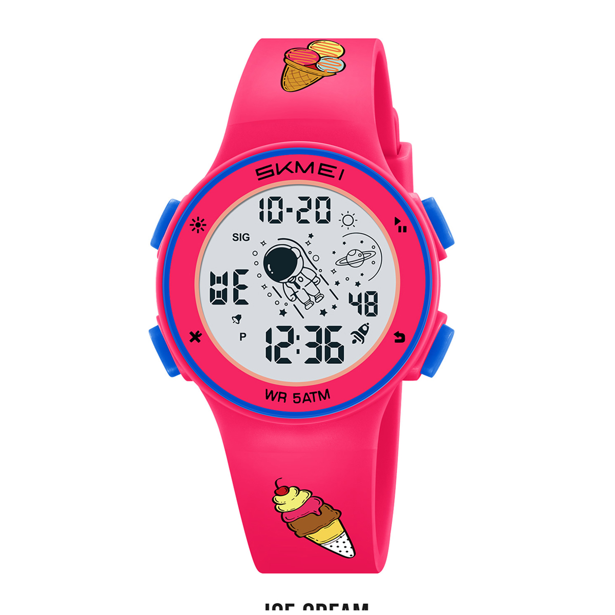 Дитячі годинники Skmei 2267IC Ice Cream