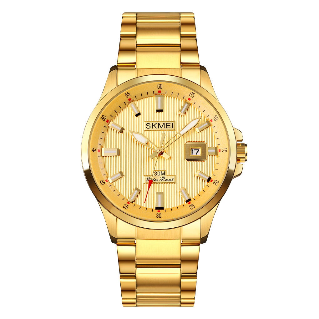 Чоловічий годинник Skmei 1654GD Gold