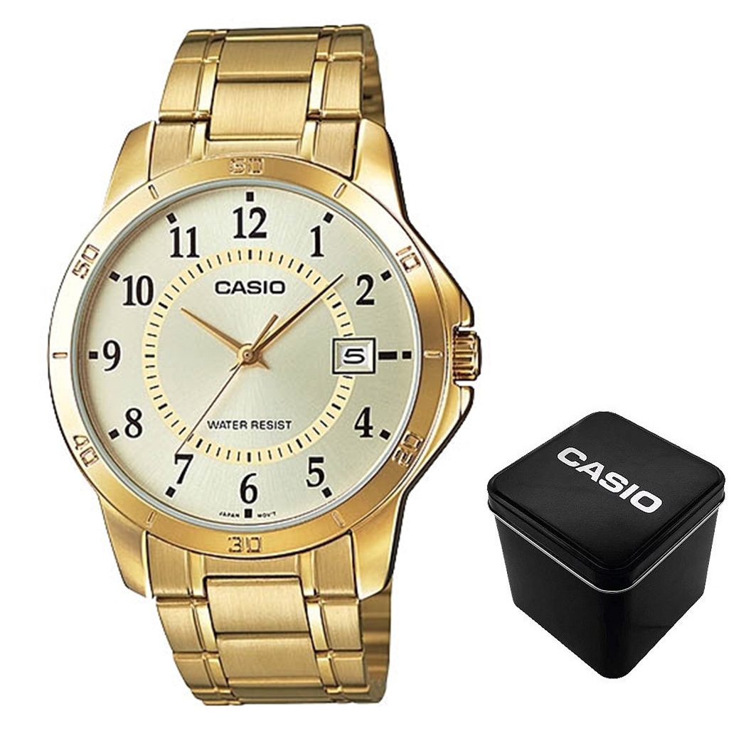 Чоловічий годинник Casio MTP-V004G-9B