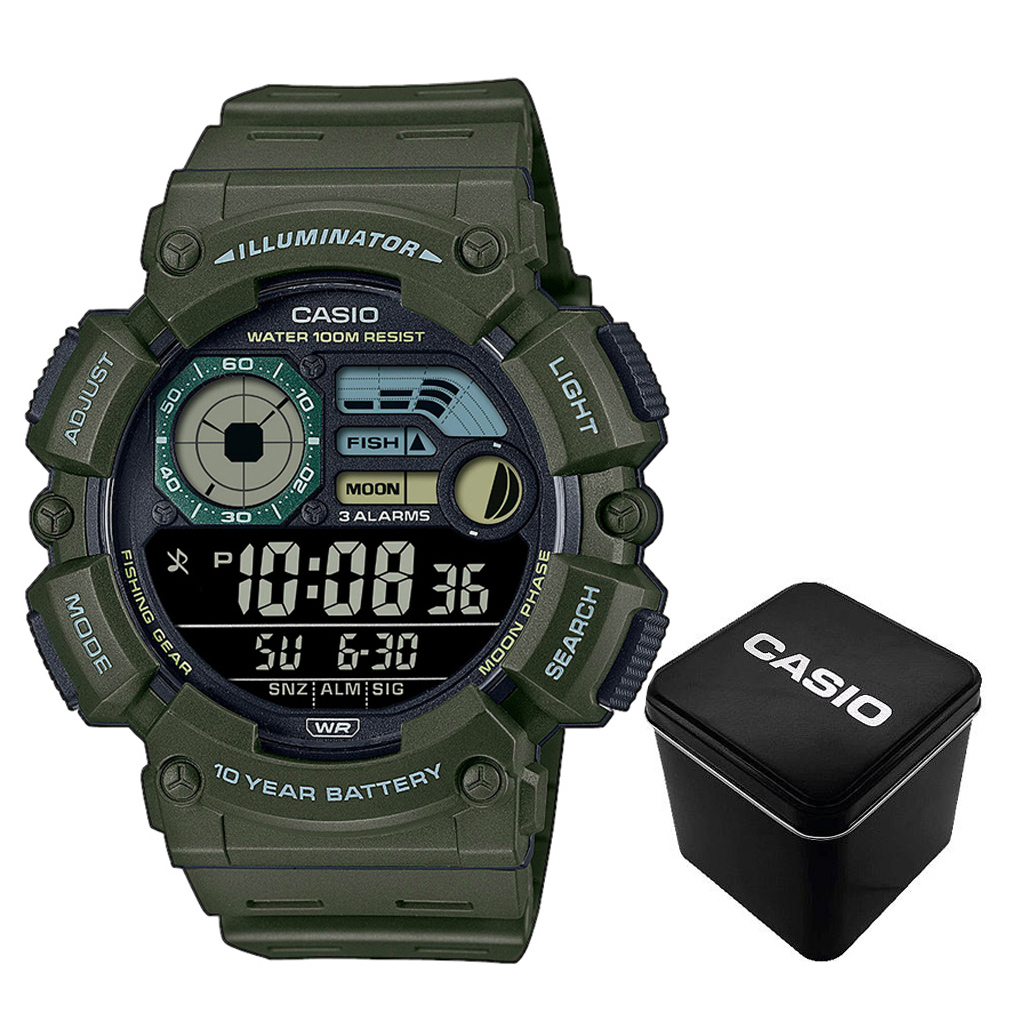 Чоловічий годинник Casio WS-1500H-3B
