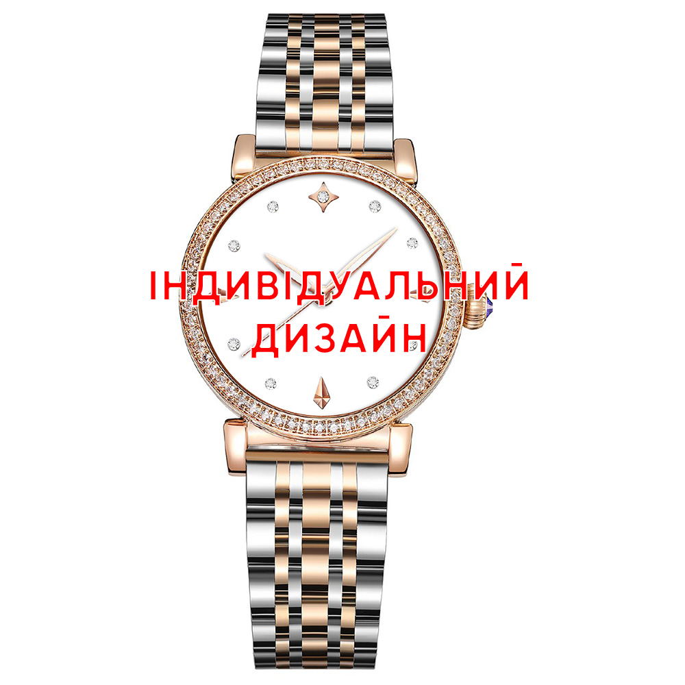Класичний жіночий годинник Awarder 049 Purple під Індивідуальний дизайн, водонепроникний