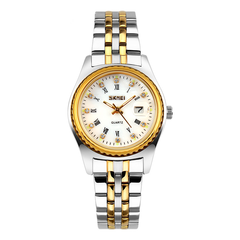Жіночий годинник Skmei 9098WT-S White Lady