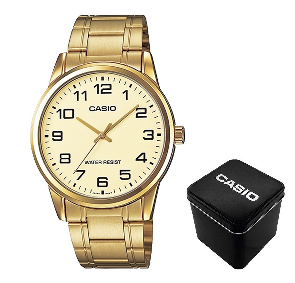 Чоловічий годинник Casio MTP-V001G-9B