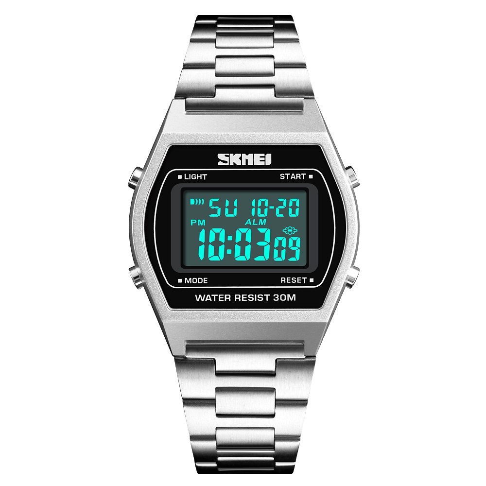 Skmei 1328SI Silver STOPPED