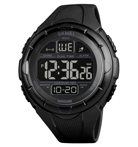 Чоловічий годинник Skmei 1656 All Black