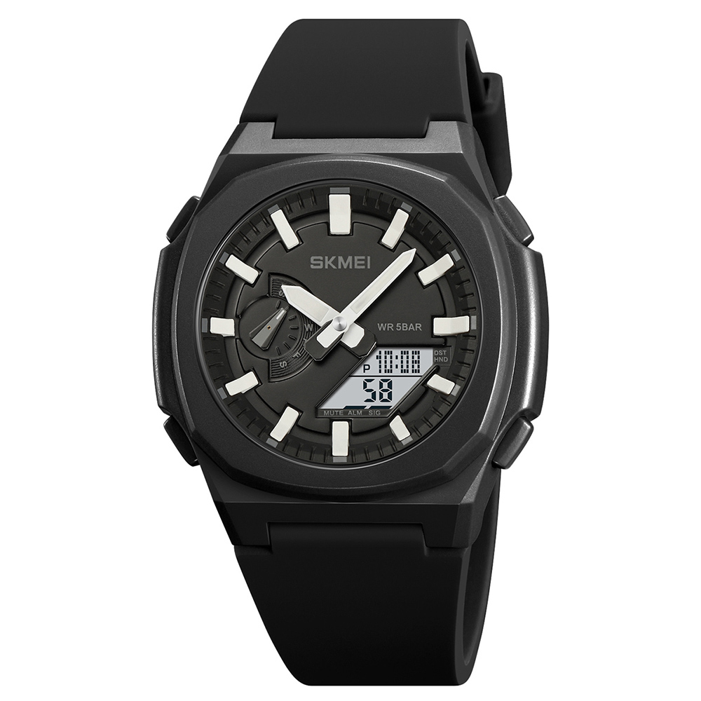 Чоловічий годинник Skmei 2091BKWTWT Black-White White