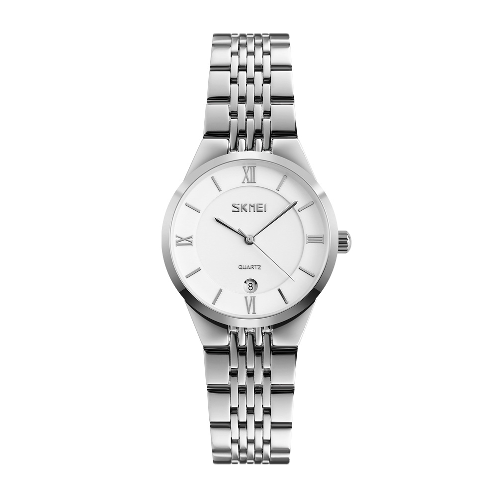 Жіночий годинник Skmei 9139WTSI-S White-Silver S