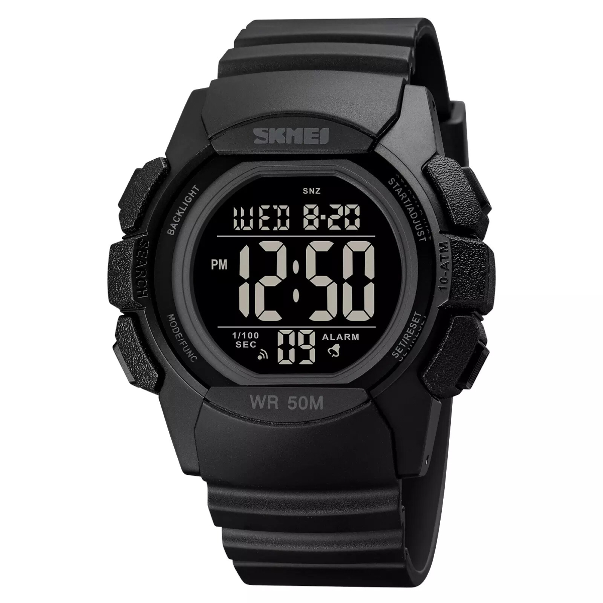 Чоловічий годинник Skmei 1771BKBK All Black