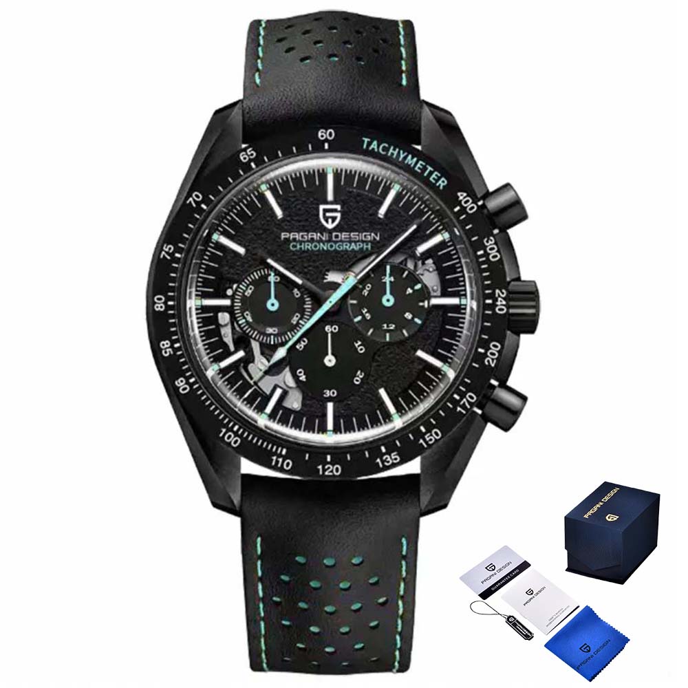 Чоловічий годинник Pagani Design PD-1779 Black-Blue