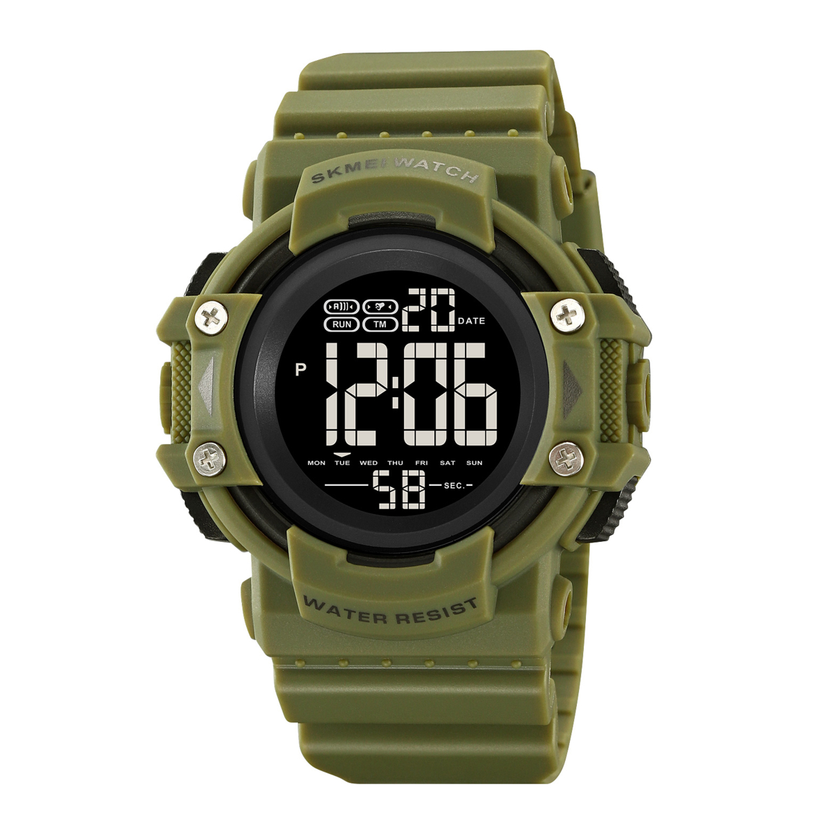 Чоловічий годинник Skmei 2195AG Army Green