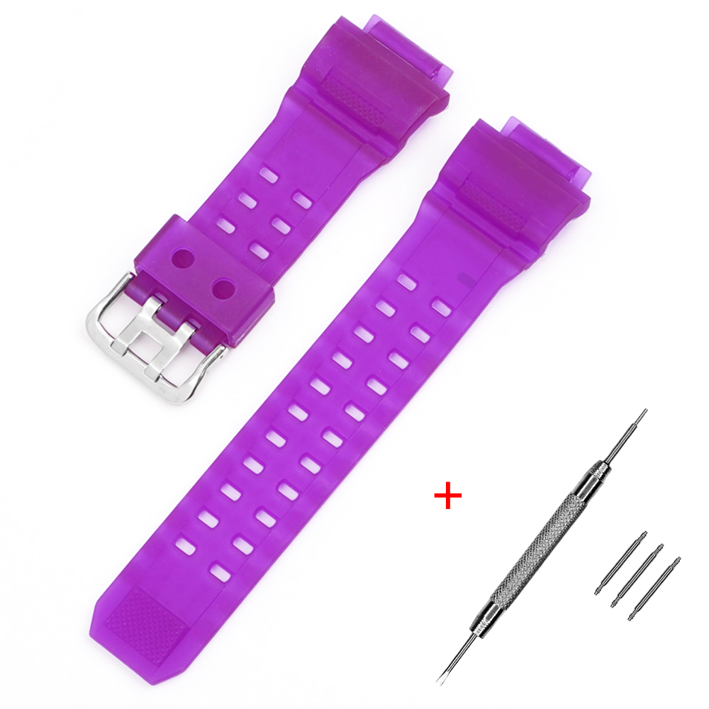 Ремінець для Casio G-Shock GW-9400 Transl Purple SI