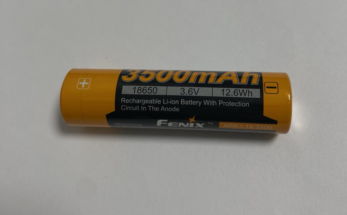 Акумулятор Fenix 3500mAh ARB-L18 18650 - Зображення 8