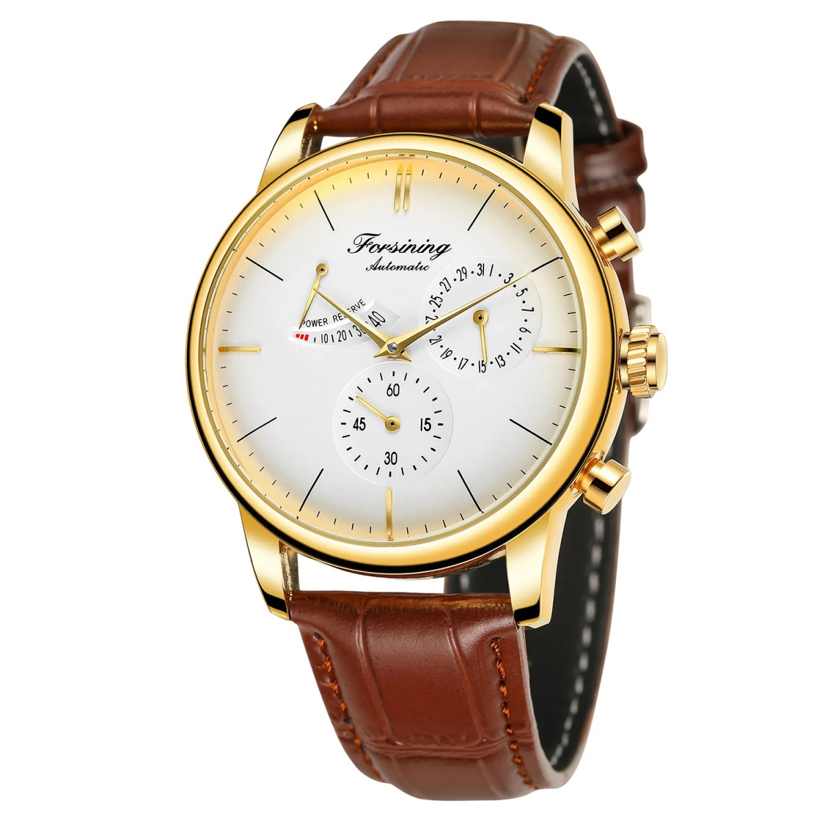 Forsining 6916 Gold-White STOPPED