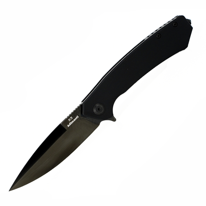 Нiж туристичний Adimanti SHADOW by Ganzo (Skimen design) (8.5 см) D2 / G10 чoрний клинок